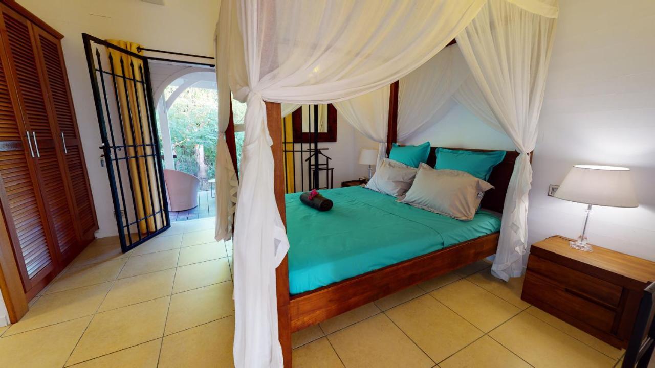 Villa Deluxe L'Hacienda Villa Vue Mer 180 Piscine Jacuzzi Proche Plage Marina Golf Pointe Des Chateaux Et Casino Jardin Clos Voyage Durable Saint-Francois  Eksteriør billede