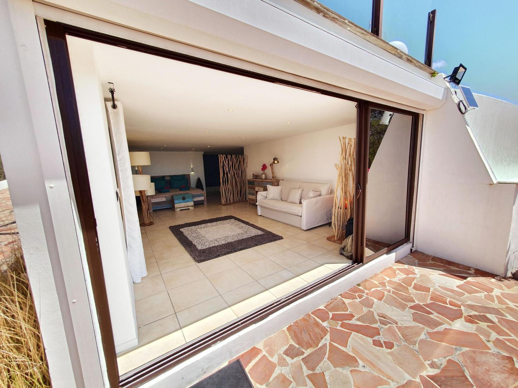 Villa Deluxe L'Hacienda Villa Vue Mer 180 Piscine Jacuzzi Proche Plage Marina Golf Pointe Des Chateaux Et Casino Jardin Clos Voyage Durable Saint-Francois  Værelse billede
